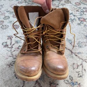 Timberland Brown Leather Women's Boots
